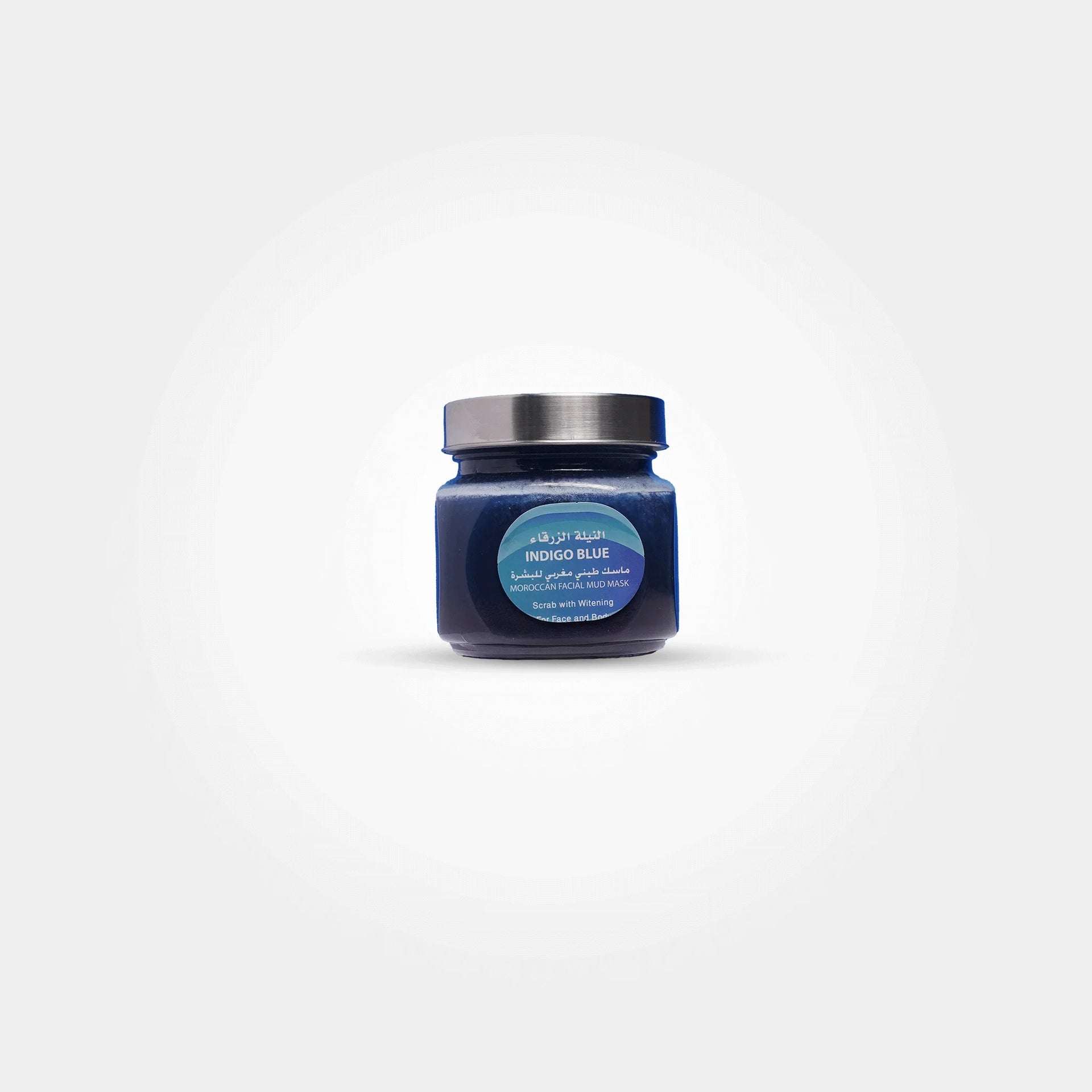 Blue Nila Moroccan Mask Cream – Scrub with Whitening for Face & Body