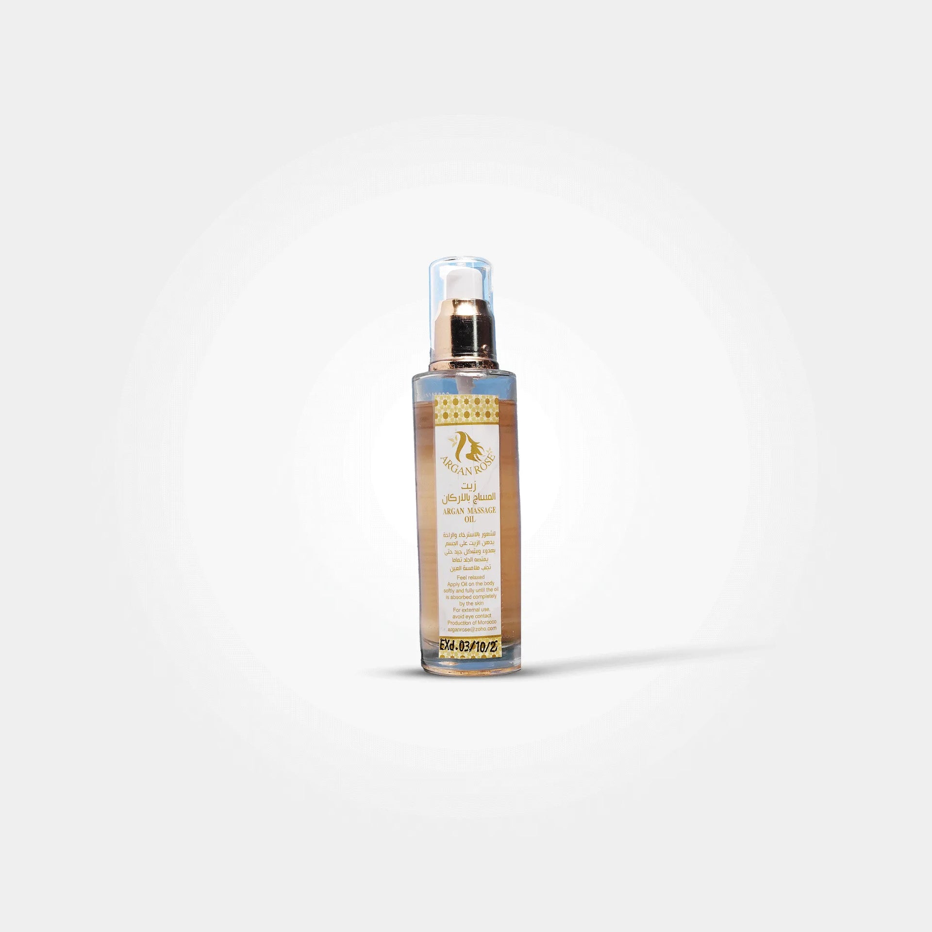 Argan Rose Relaxing Massage Oil – Argan & Lavender Variants